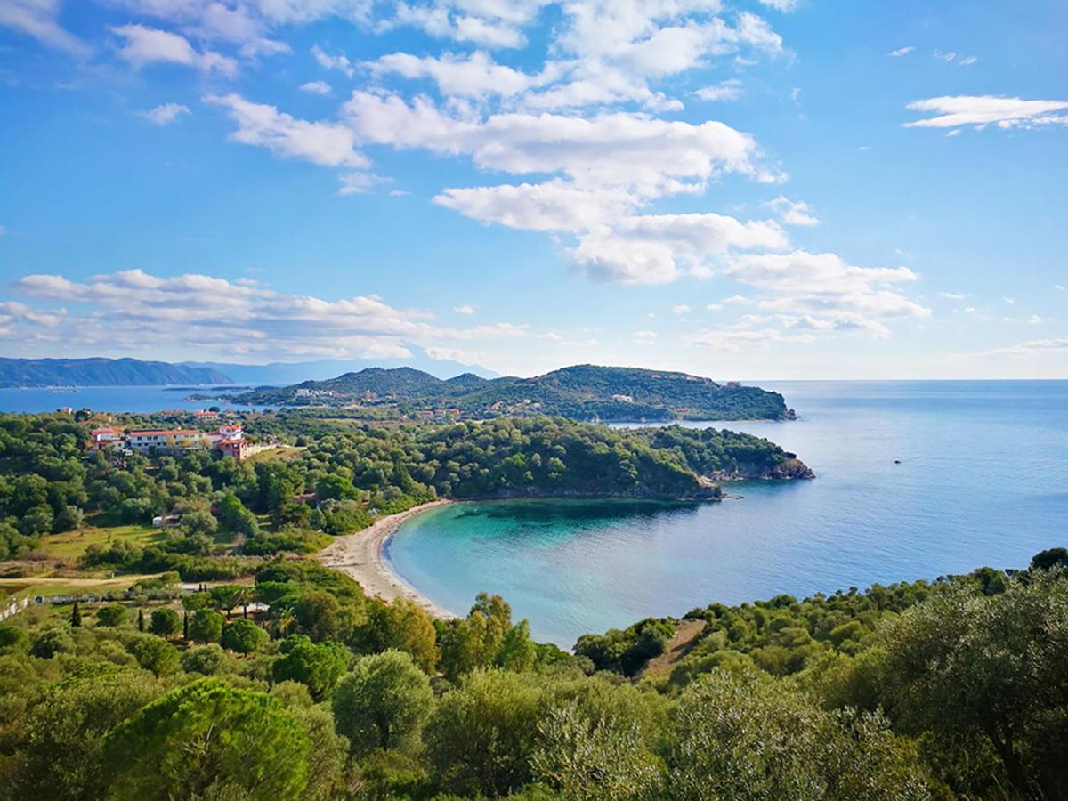 Olive Bay Hilltop Apartments Ammouliani Esterno foto