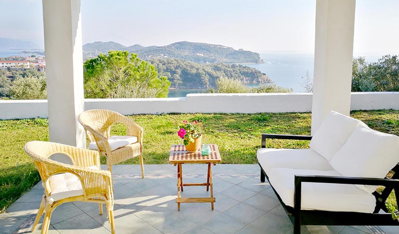 Olive Bay Hilltop Apartments Ammouliani Esterno foto