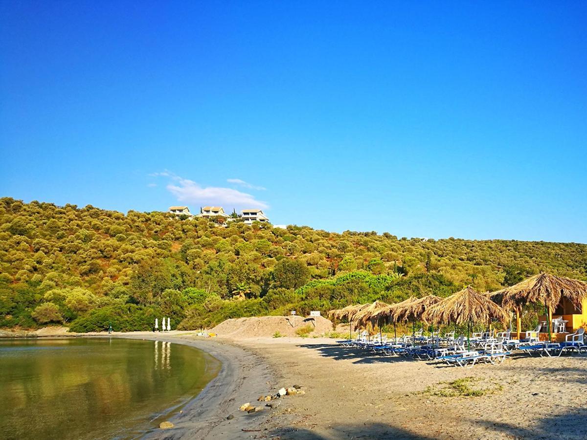 Olive Bay Hilltop Apartments Ammouliani Esterno foto